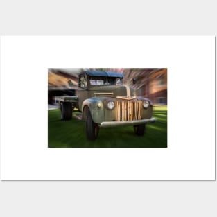 46 Ford Truck Flat Bed Posters and Art